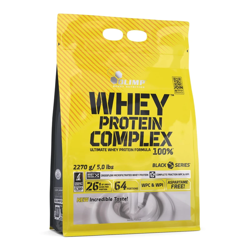 OLIMP SPORT NUTRITION Olimp Whey Protein Complex 100 Percent (2270 g) - Vanilla Ice Cream