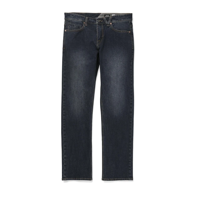 Volcom Men's Solver Denim Jean, New Vintage Blue, 32W x 32L