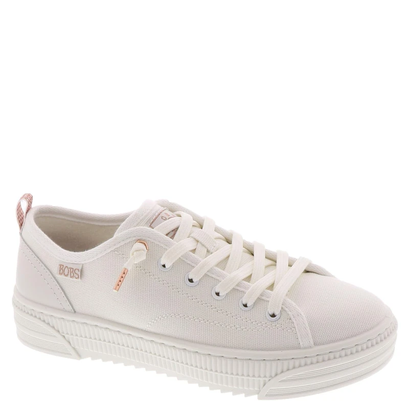 Skechers Women's BOBS COPA, Off White Canvas, 4.5 UK