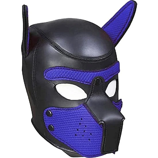 OUCH Puppy Play - Neoprene Puppy Hood - Azu