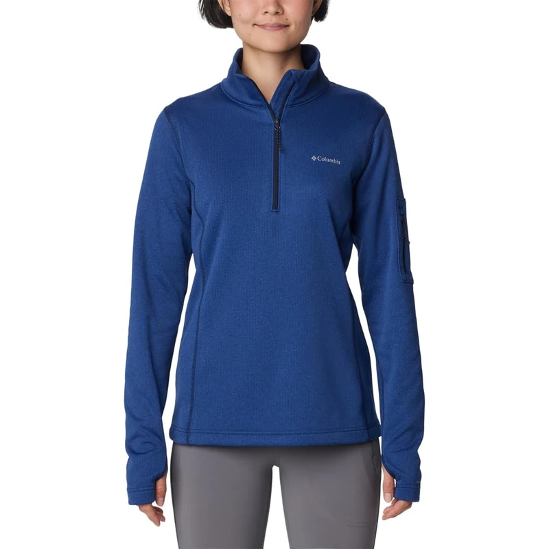 Columbia Women's Park View Half-Zip Grid Fleece Jacket