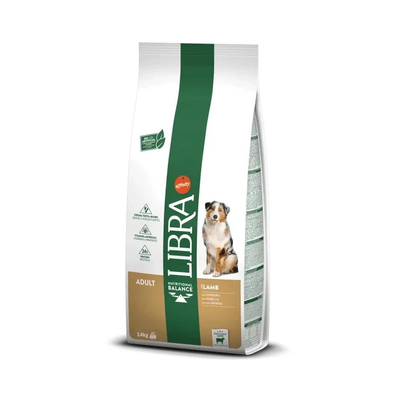 LIBRA CANINE ADULT CORDERO 14KG PVP 29,95 (NDR)