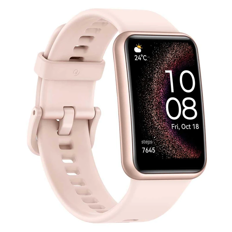 HUAWEI WATCH FIT SE Smartwatch for men women, iOS & Android, Up to 9 Days Battery Life- Fitness Tracker AMOLED Screen - Activity Tracker - Health Monitor & Sports Tracker- Pink - Image 1