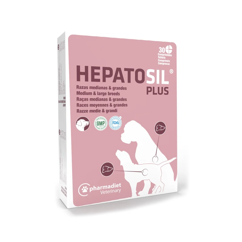 HEPATOSIL Plus RAZAS Grandes 30CPD