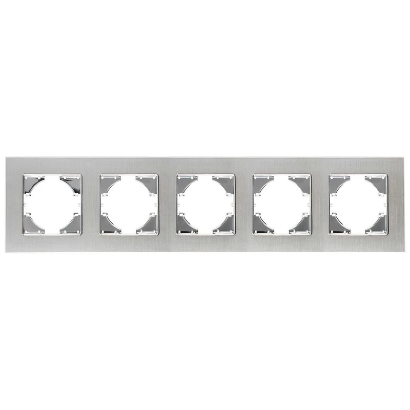 S-EMPOT.ALUMINIO Plata Marco 5ELEM.Hori