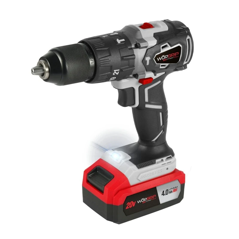 TALADRO PERCUT.WORGRIP 20V. 4.0Ah.Brush - Image 1