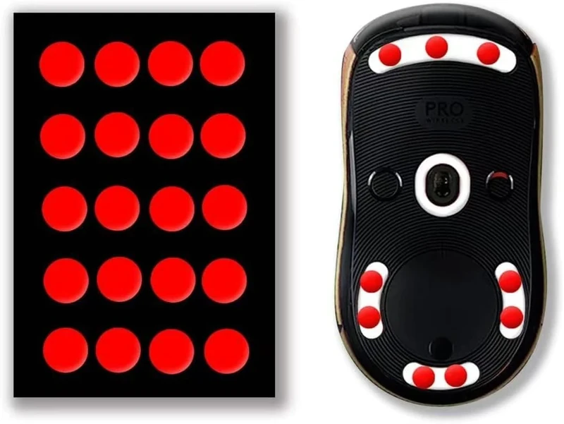 X-Raypad Jade Speed Mouse Skates Series 2 sets (Obsidian)