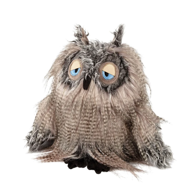 Sigikid 42978 Miss Night Owl Kikeriki Cuddly Toy for Girls and Boys:Collecting, Gifting, Playing, Cuddling, Recommended for Children and Adults from 3 to 99 Years