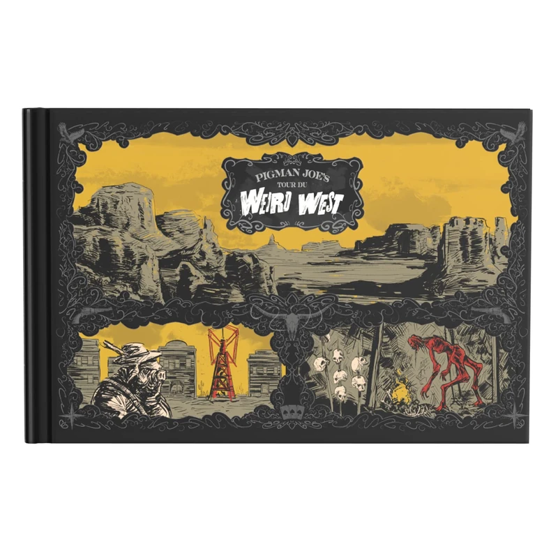Devolver Digital Pigman Joe's Tour du Weird West Artbook - Image 1