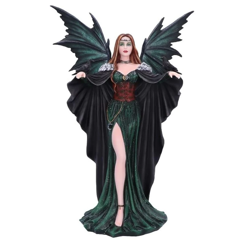 Nemesis Now Leila Figurine 37.5cm, Resin, Fairy Sculpture, Gothic Fantasy Merchandise, Cast in the Finest Resin, Hand-Painted