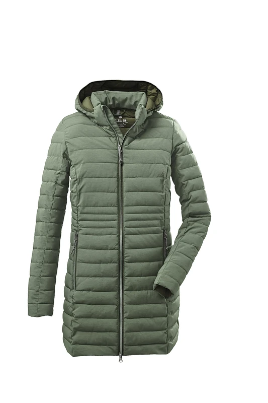 G.I.G.A. DX Women's Bacarya Casual Functional Parka in Down Look with Removable Hood