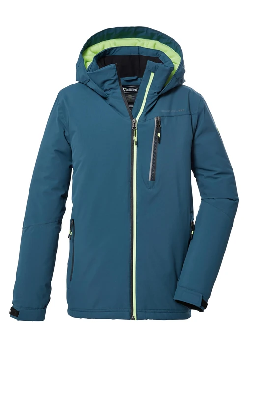 Killtec Boys Kow 159 Bys Jacket Functional Jacket with Hood/Winter Jacket is Waterproof - Image 1