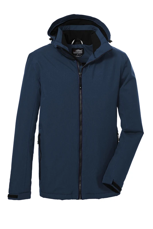 Killtec Men's Kow 22 Mn Jacket Functional Jacket/Outdoor Jacket with Removable Hood