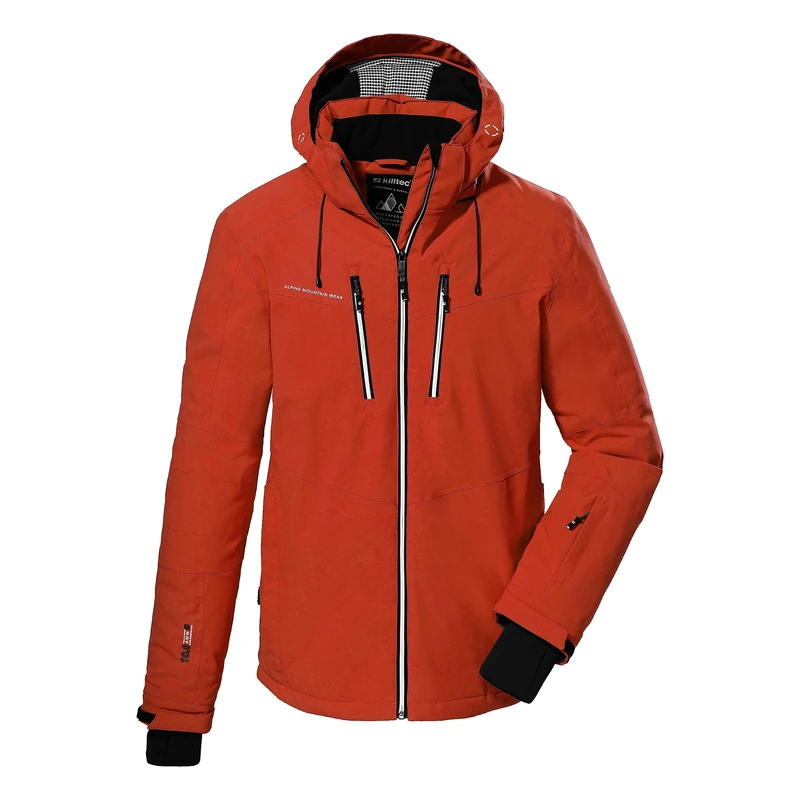 Killtec Men's Ksw 44 Mn Ski Jacket/Functional Jacket with Removable Hood and Snow Guard