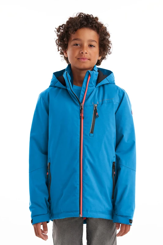 Killtec Boys Kow 159 Bys Jacket Functional Jacket with Hood/Winter Jacket is Waterproof