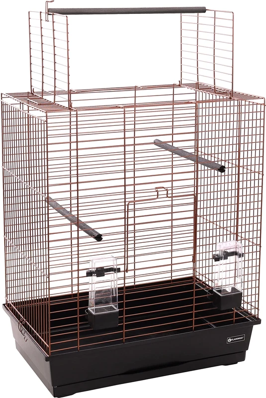 Flamingo LARGE PARAKEET CAGE HALURA COPPER 54x34x65CM