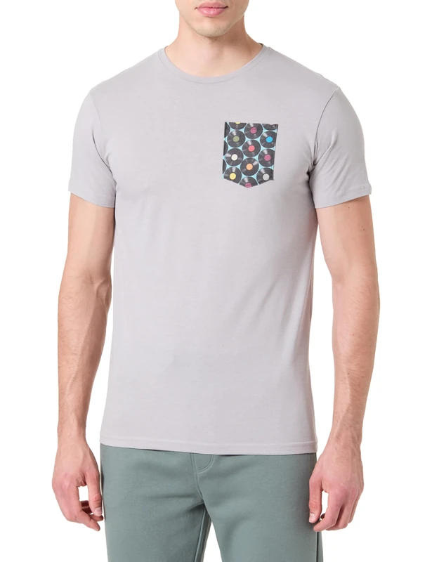 FRENCHCOOL 1988 Men's Grey Vinyl T-Shirt - Cotton Size M