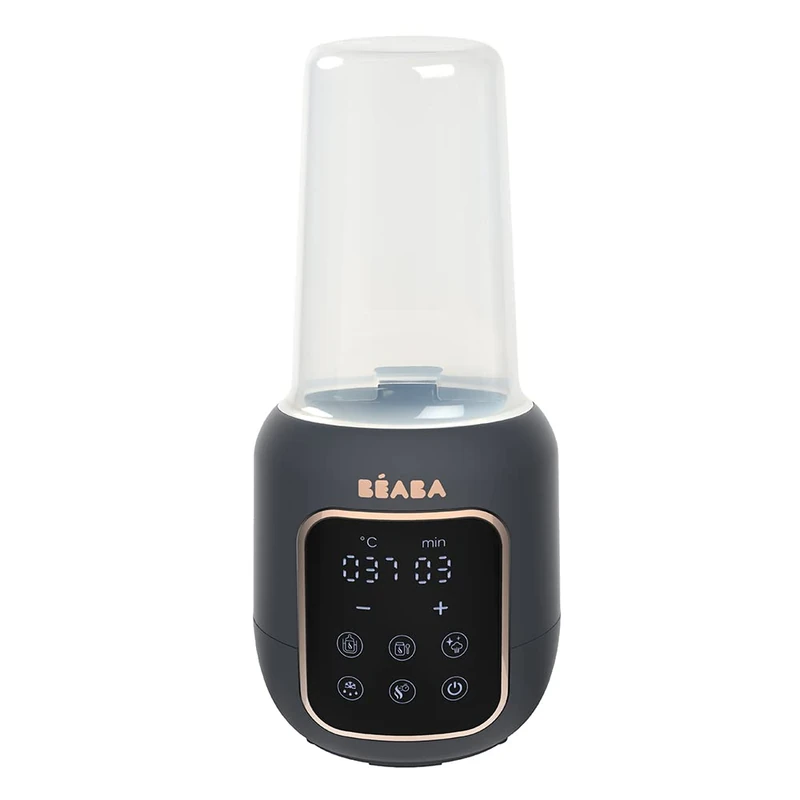BÉABA, Bottle Warmer Sterilizer Breast Milk Infant Milk Warmer Multifunction 5 Modes Water Bath Function Heating Jars Defrosting Quick Mode Sterilization Mode Multi Milk - Image 1