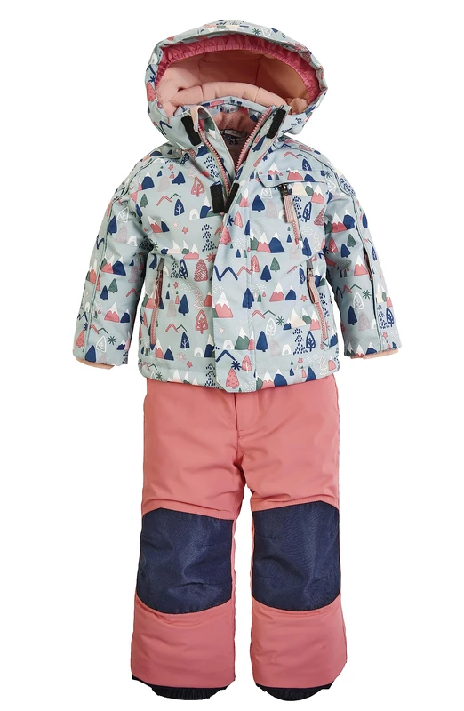 Killtec Unisex Fisw 34 Mns Jckt And Pnts 3 in 1 Ski Overall/Snowsuit with Zip-off Trousers and Hood, Waterproof