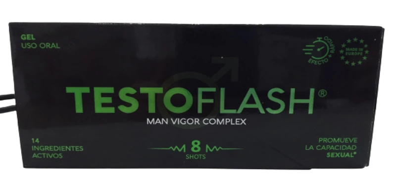 Testoflash Vigor Complex 8 geles MSR Lab - Image 1