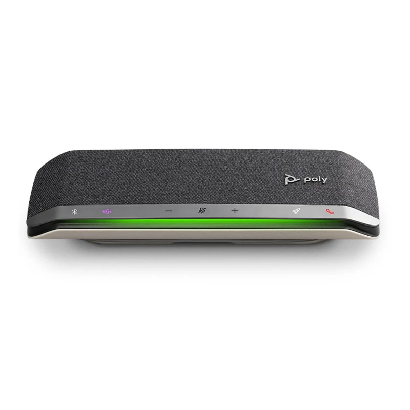 Poly Sync 40 Smart Speakerphone - Flexible Workspaces - Connect to PC/Mac via USB and Smartphones via Bluetooth - Certified for Microsoft Teams
