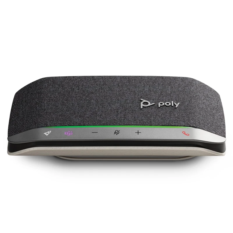 Poly Sync 20 USB-C Personal Portable Smart Speakerphone (Plantronics) – Long Battery Life – Noise/Echo Reduction -Works w/Teams (Certified), Zoom, PC, Mac, Mobile
