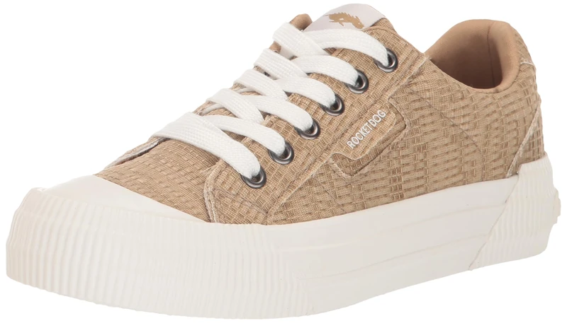 Rocket Dog Women's Cheery Sneaker, Barstow Tan, 3.5 UK
