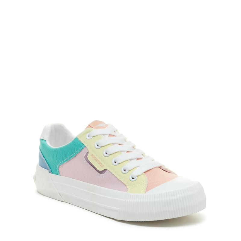 Rocket Dog Women's Cheery Sneaker, Color Block Rainbow, 6 UK - Image 1