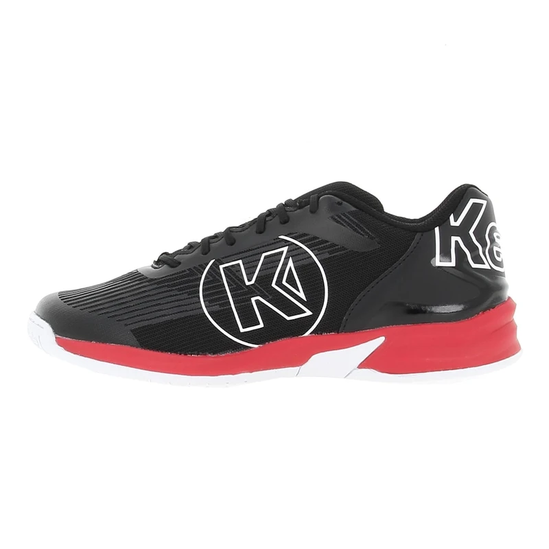 Kempa Attack Three 2.0 Unisex Handball Trainers Trainers Black Red