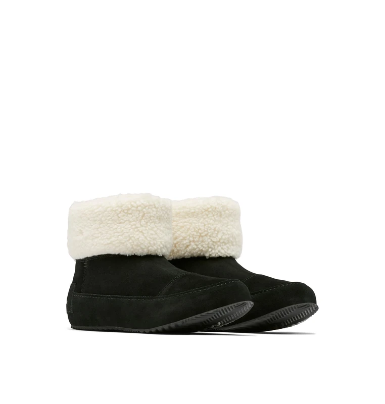 Sorel Womens Go - Stumptown Bootie Slipper, Black Natural, 7 UK