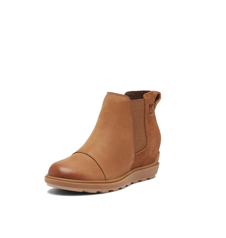 Sorel Women's Evie ll Chelsea Boot, Taffy, Gum, 5.5 UK