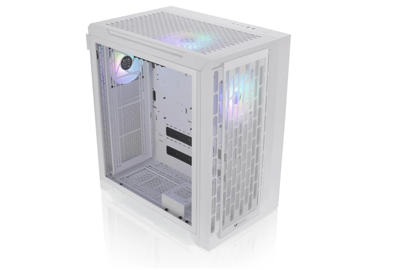 Thermaltake CTE C700 TG ARGB E-ATX Mid Tower Centralized Thermal Efficiency Design; 3x140mm CT140 ARGB Fans Pre-Installed; Tempered Glass Front & Side Panel;White