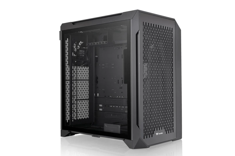 Thermaltake CTE C700 AIR, E-ATX Mid Tower Centralized Thermal Efficiency Design; 3x140mm CT140 ARGB Fans Pre-Installed; Tempered Glass Front Panel;Black