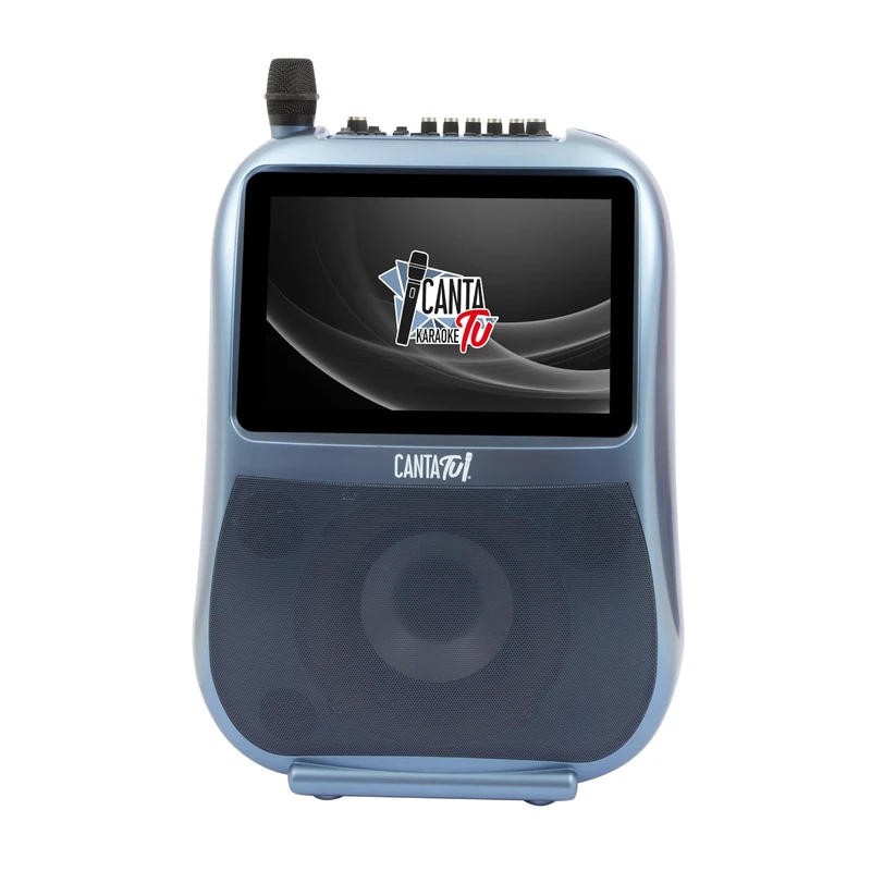 CANTA TU KARAOKE - Portable Audio and Video System to Take Fun Anywhere, Includes a Wireless Microphone, for Ages 8 Years, Famous (CTC10100)