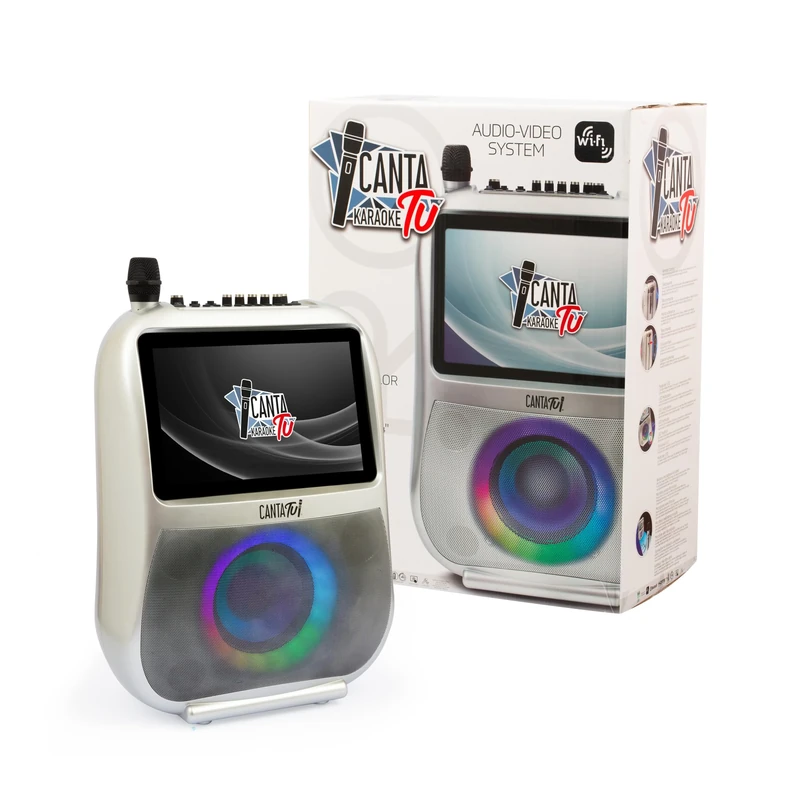 Sing Your Karaoke - Portable Audio Video System to Bring Fun Anywhere, Includes Wireless Microphone, for Ages 8 and Up, Famous (CTC10000) - Image 1
