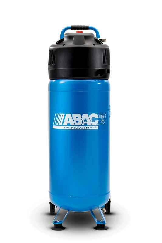 ABAC Ease-AIR 50V Vertical Air Compressor, Oil Free Air Compressor, Maximum Pressure 10 Bar, Power 2 hp, Tank 50 Liters, Noise Level 97 dB (A) - Image 1