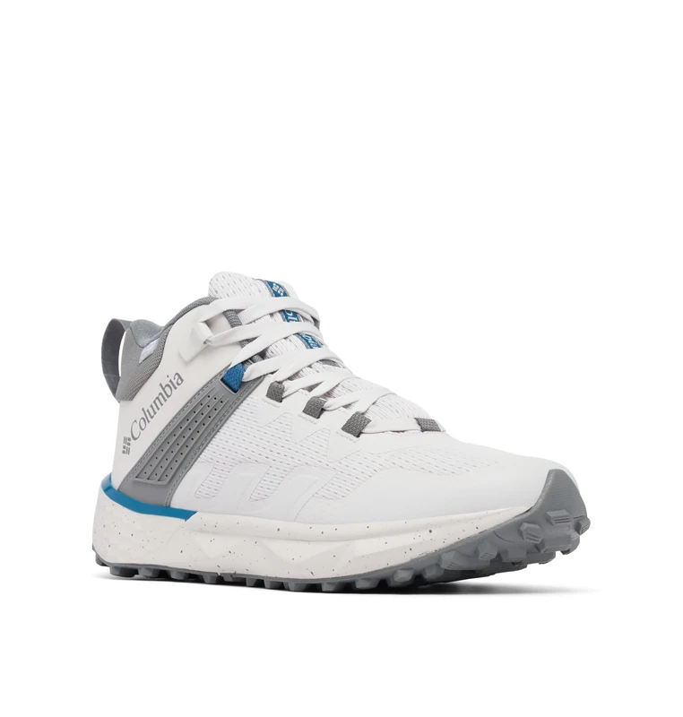 Columbia Men's Facet 75 Mid Outdry waterproof mid rise hiking boots, Grey (Silver Grey x Phoenix Blue), 7 UK