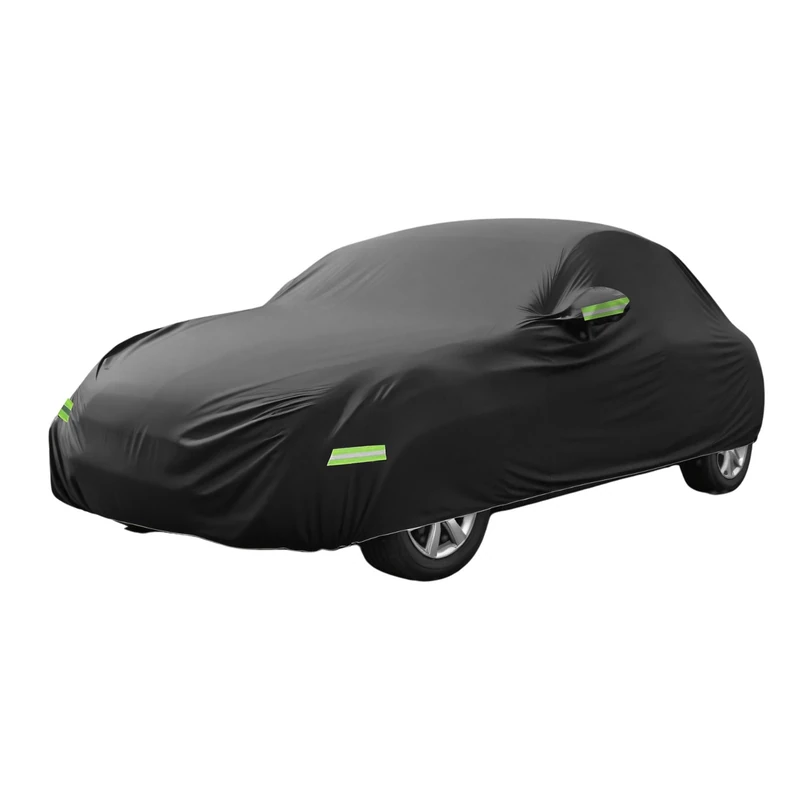 X AUTOHAUX Protective Car Cover for Volkswagen New Beetle (1998-2019) - Waterproof, UV-Resistant, and All-Weather Protection with Zipper - Image 1