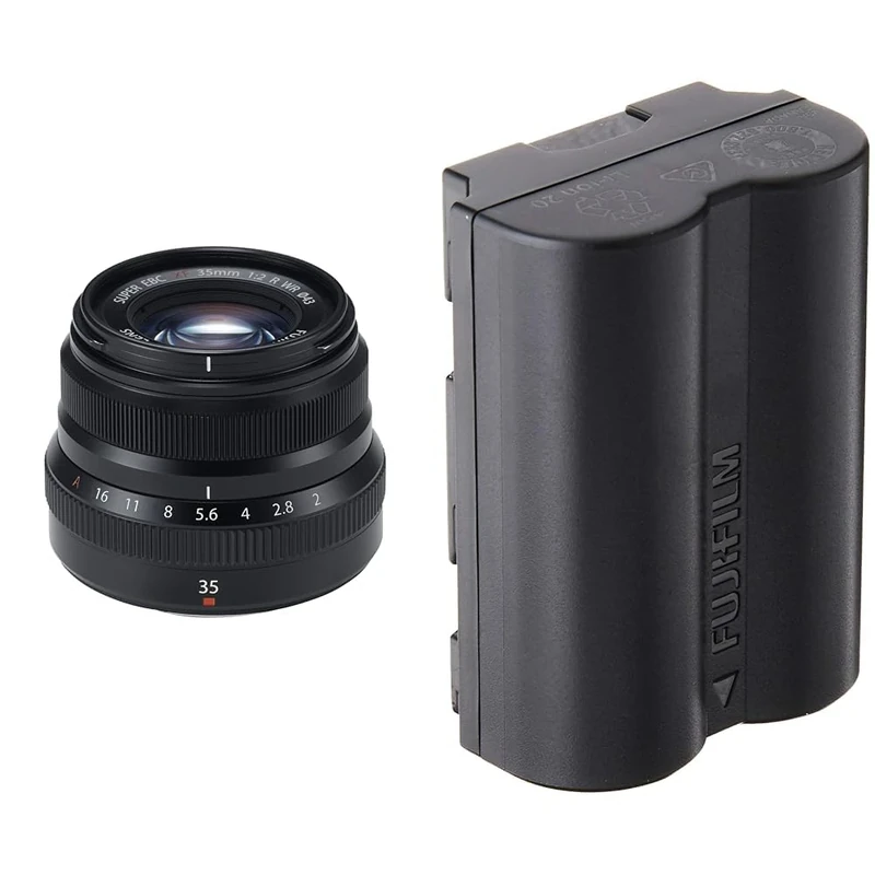 Fujifilm XF35 mm F2 R WR, Black & NP-W235 Battery, 16651409