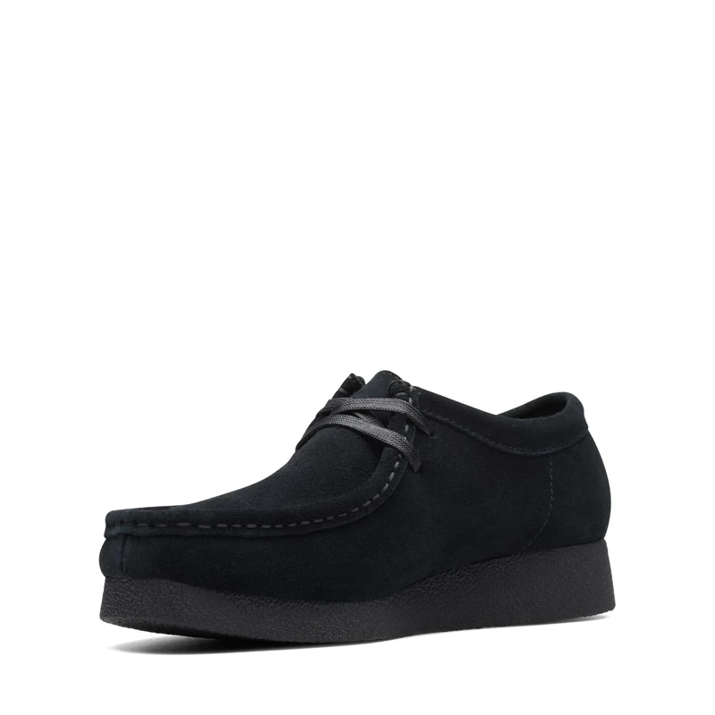Clarks WallabeeEVOSh Womens Black SDE, 3.5