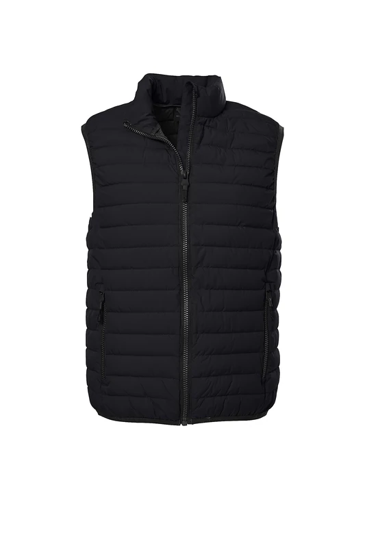 G.I.G.A. DX GW 33 MN QLTD VST 40803-000 Men's Quilted Functional Vest in Down Look Black 3XL, black, XXXL