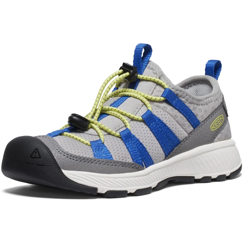 KEEN Big Kid MOTOZOA Sneaker, Steel Grey/Evening Primrose, 7