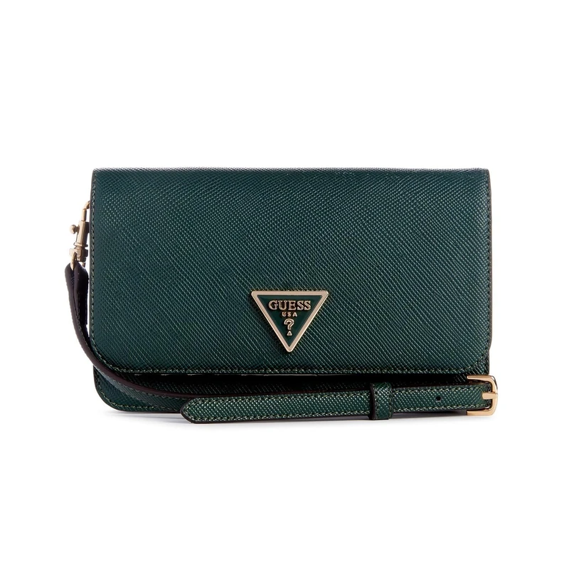 GUESS Women's Noelle Flap Shoulder Bag, Flap, Forest, One Size