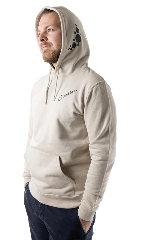 GEWA OVATION Guitars Merch DESERT Hoodie – Unisex hoodie Desert Dust – size XXL - Multi Soundhole design – organic cotton and recycled polyester - M-MD-H-DS