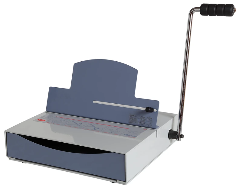 Mustang 51 Manual Binder Heavy Duty Vertical Paper Insertion All Metal Frame