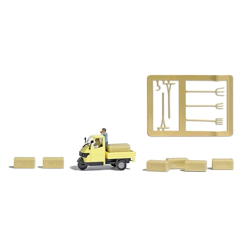 Busch 7934 H0 Piaggio Hay Transport
