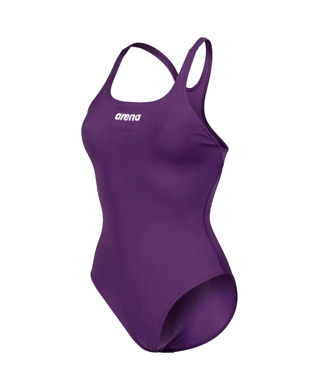 Arena Solid Swim Pro Team Women's One-Piece Swimsuit, Quick-Drying, Sports Swimsuit in MaxLife ECO-Fabric with Maximum Chlorine Resistance and UPF 50+ UV Protection