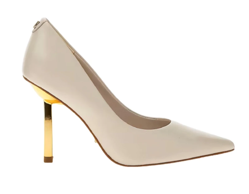 GUESS Women's Cianci Decollete, Cream, 4 UK