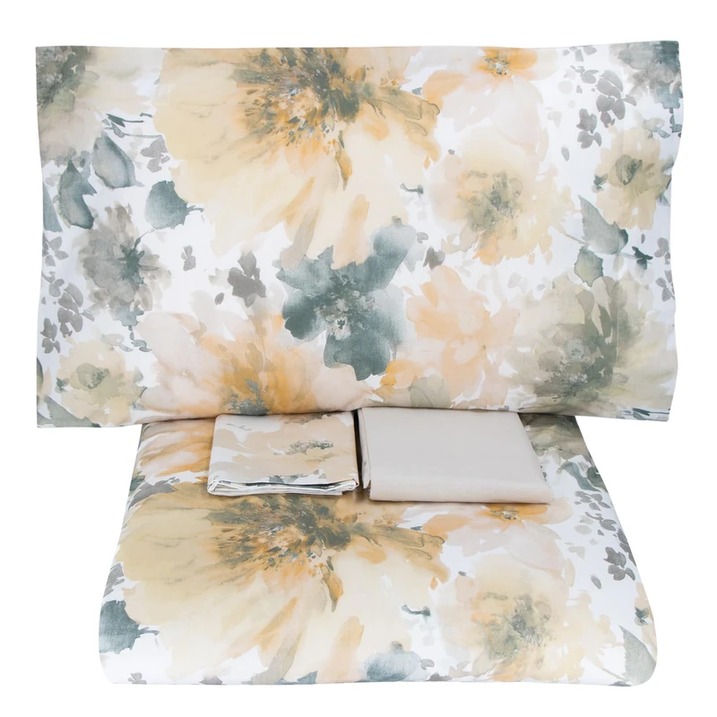 Vallesusa Flower Power 2-Piece Duvet Cover Set