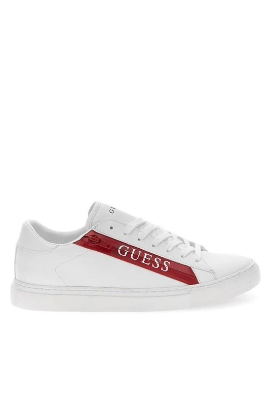 GUESS FM7TIKELE12WHIRE TODI IIK Men White RED UK 8